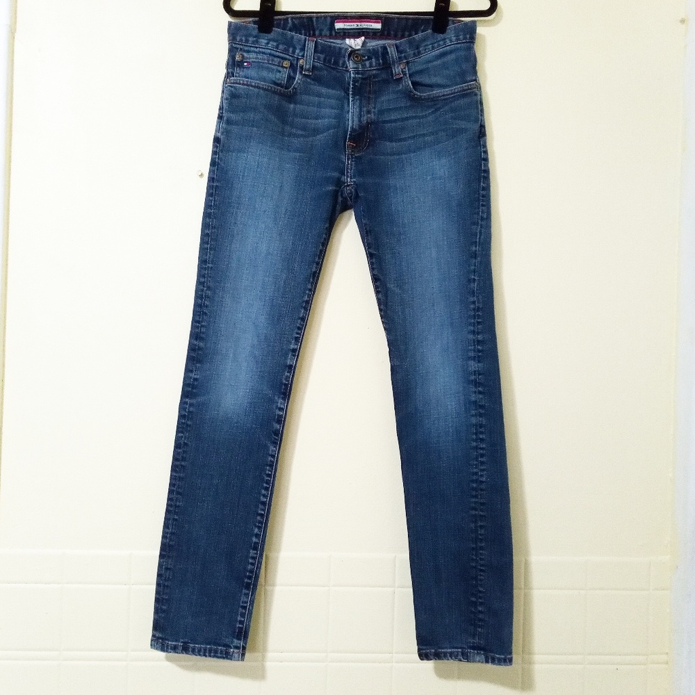 Tommy Hilfiger Slim Straight Leg Jeans